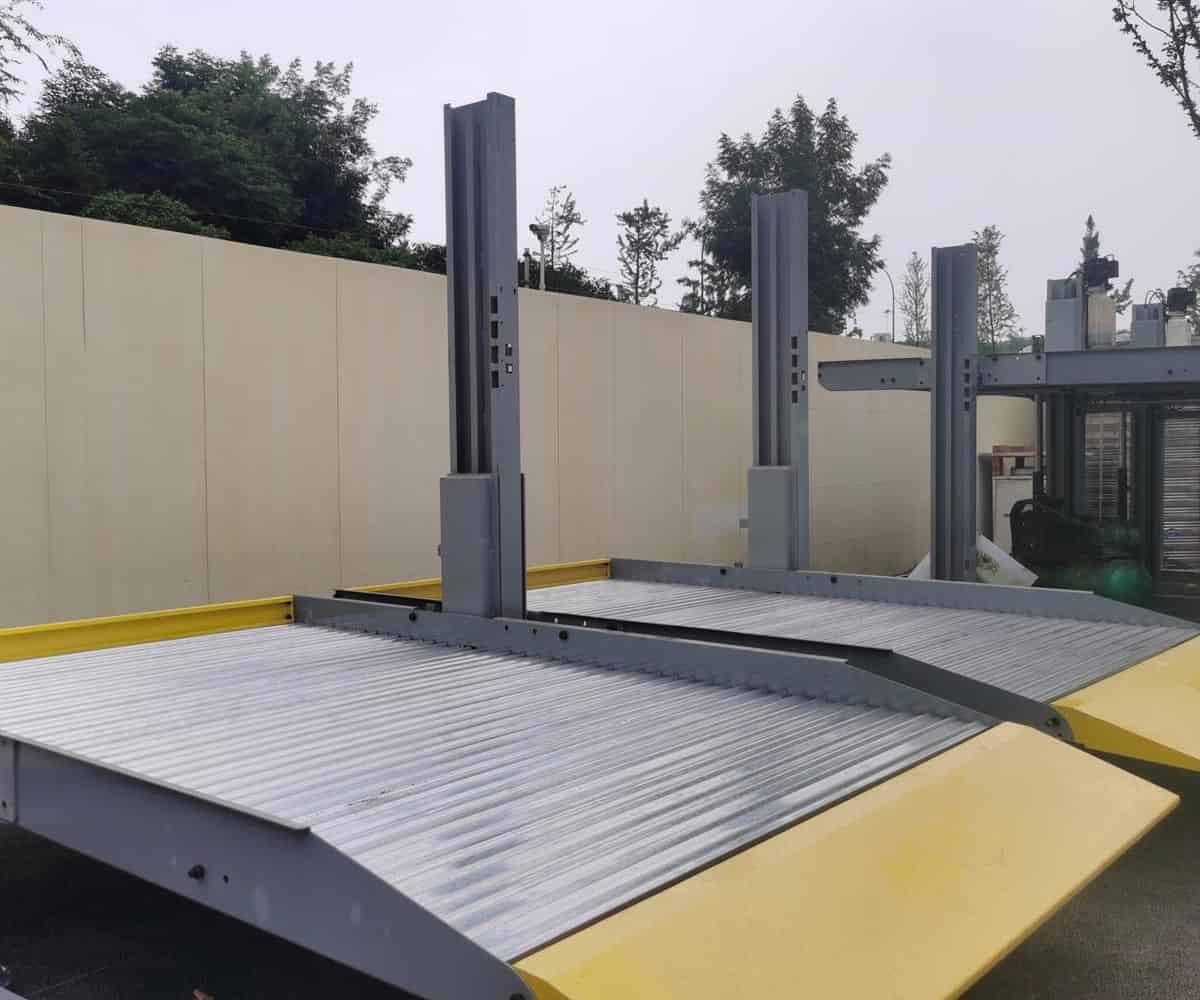 獨山二層簡易升降類機械停車設備出租