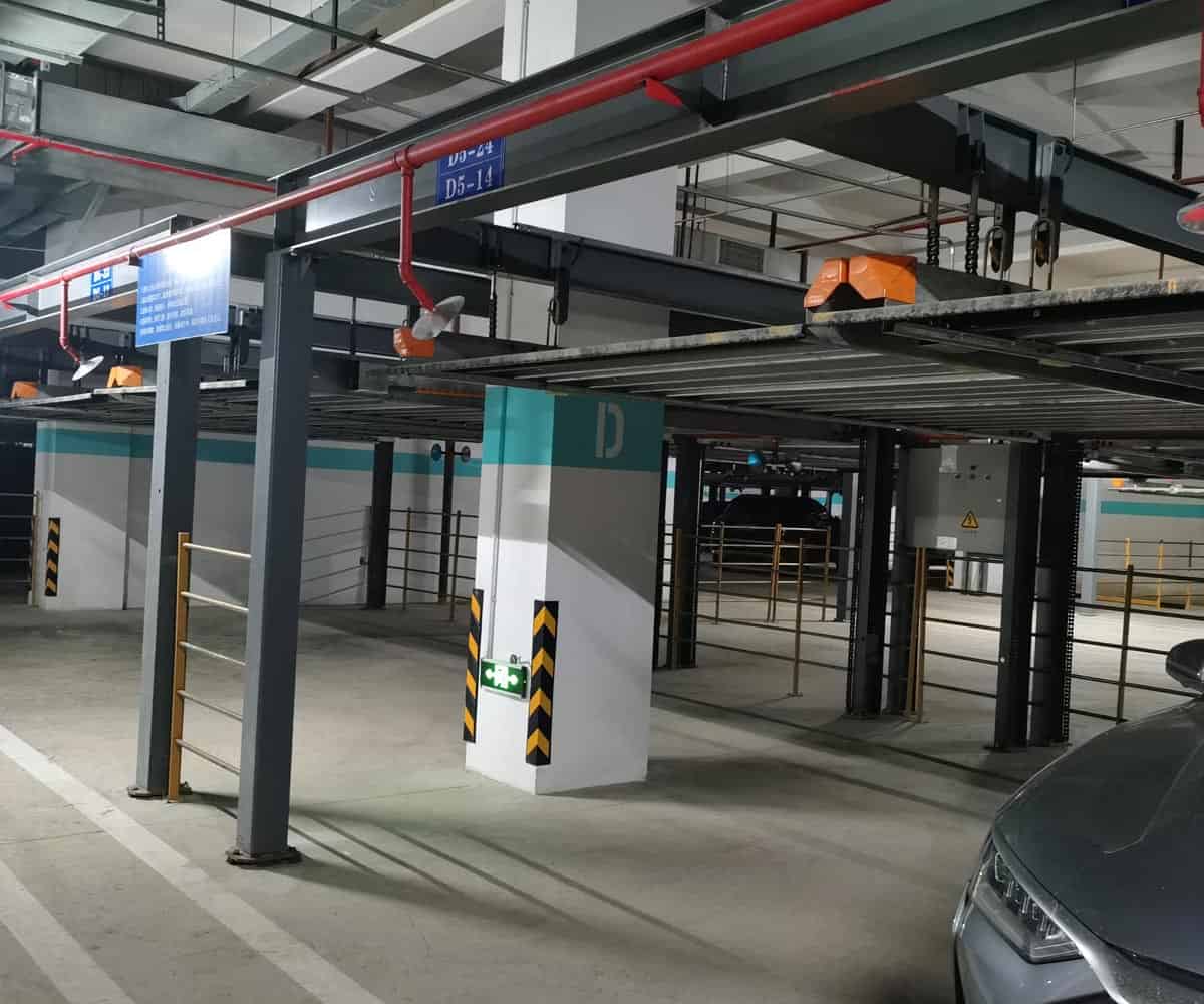 白云PSH上下升降機械停車位回收