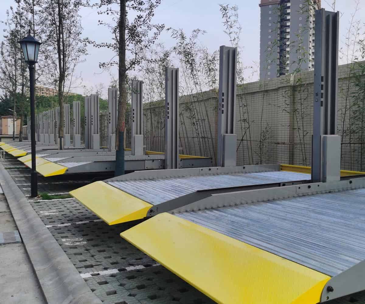 云南簡易升降式機械式停車庫租用