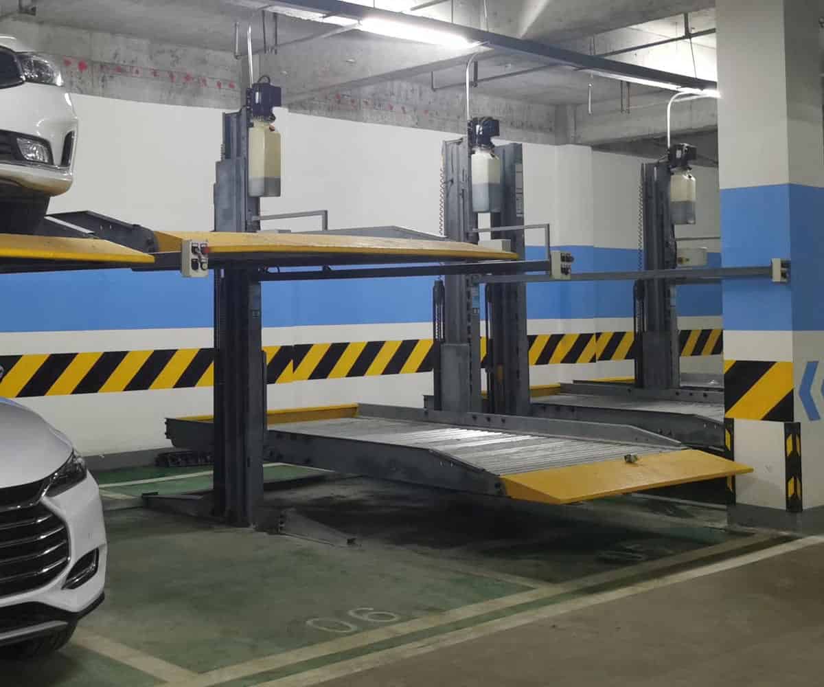 金沙PSH升降橫移立體車庫停車設備短租