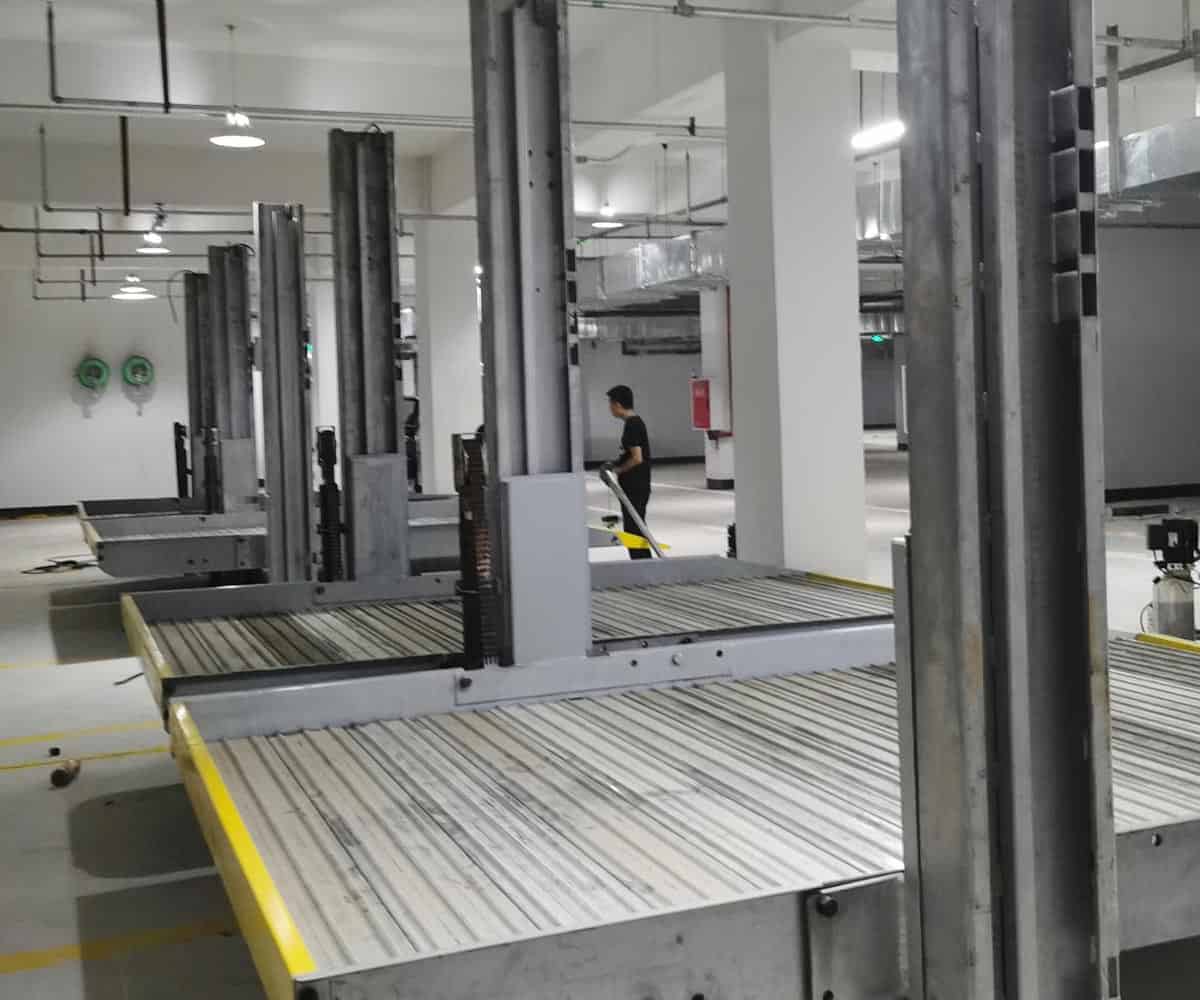 云巖二層簡易升降機械立體車庫過規(guī)劃