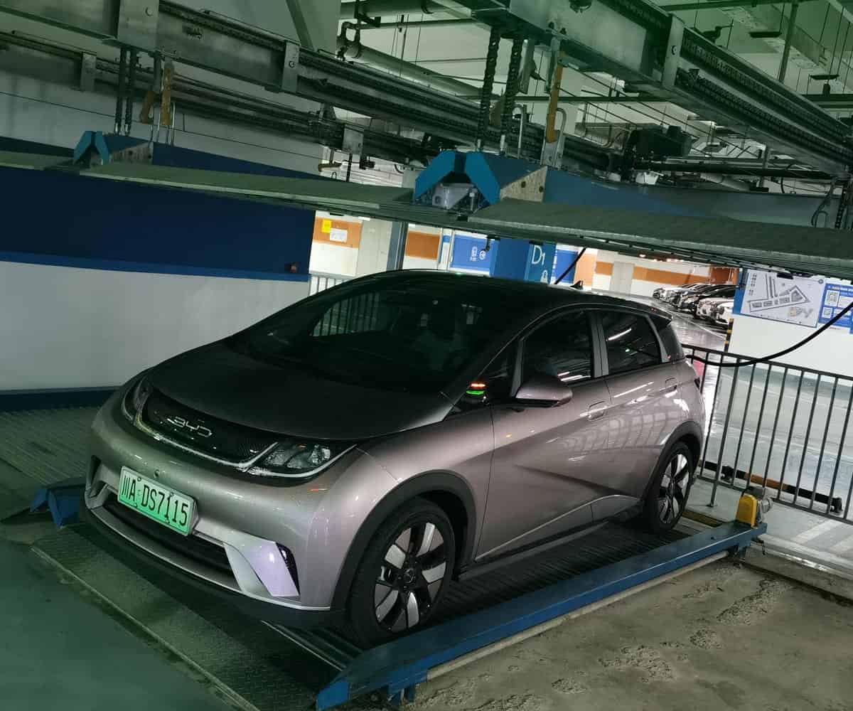 金沙雙柱停車設備改造