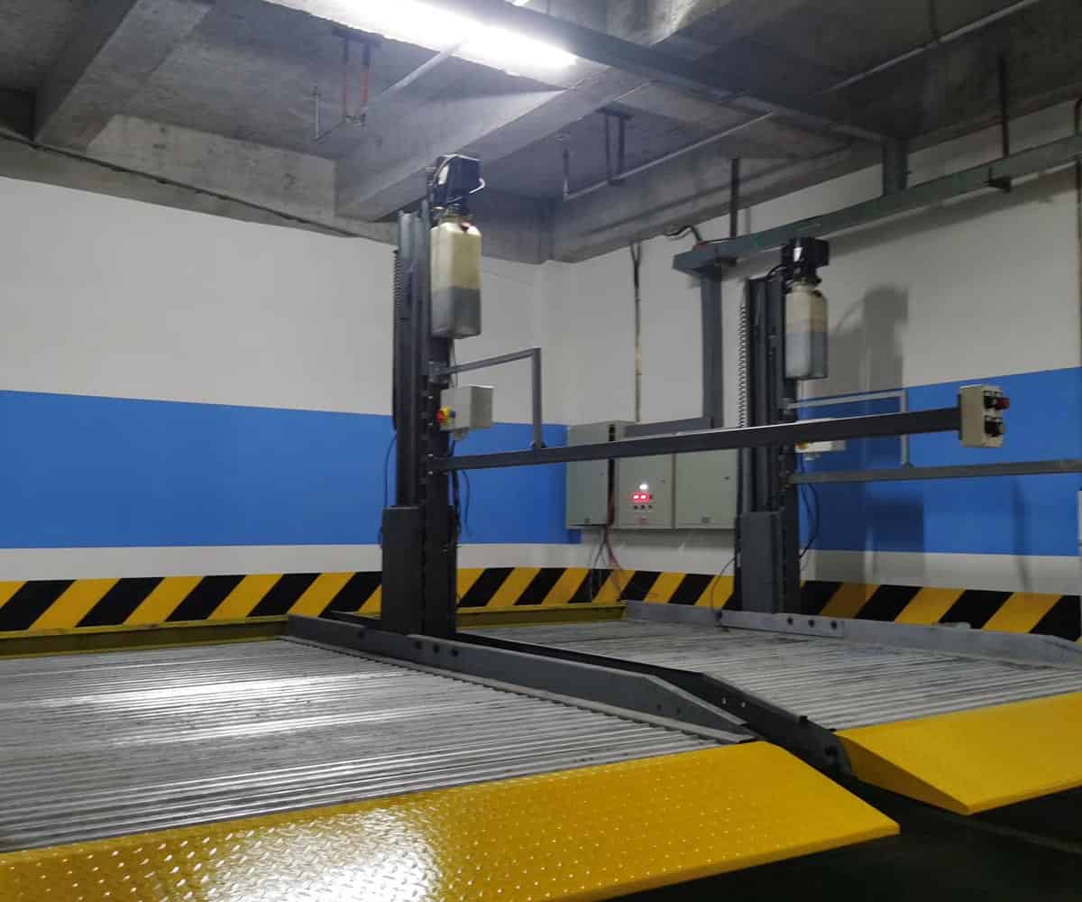 升降橫移類機械式停車庫改造