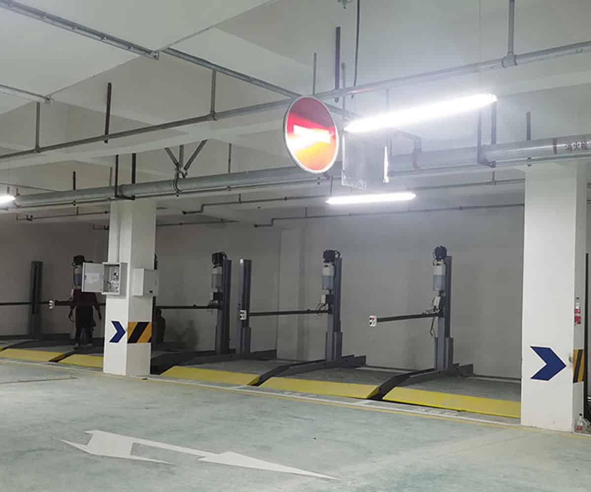 平塘三層升降橫移停車立體車庫回購