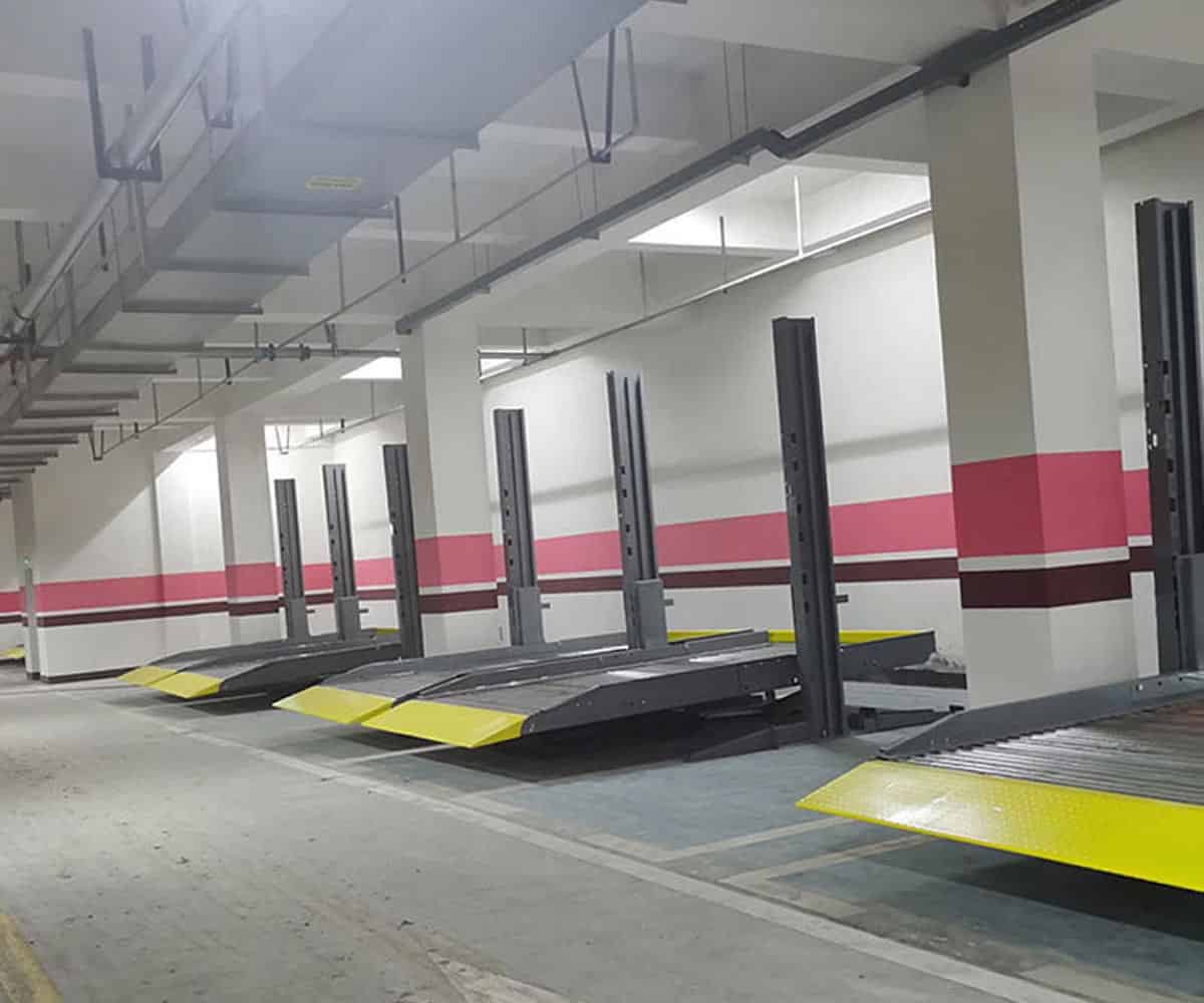 南明4柱立體停車位回收