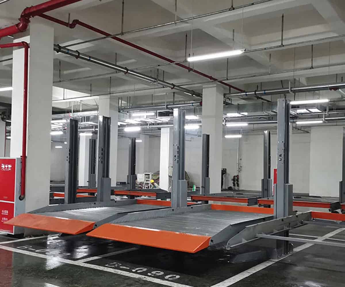 白云二層簡易類機械停車租用