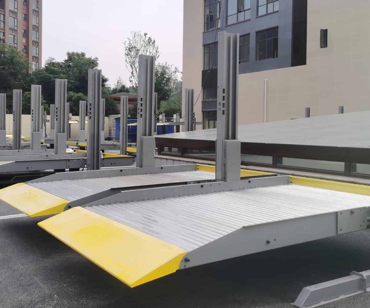 畢節(jié)二層升降式停車庫過規(guī)劃