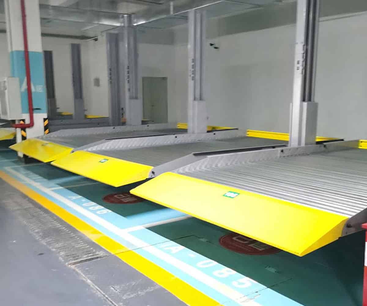 黔東南四柱升降式機械停車場回收