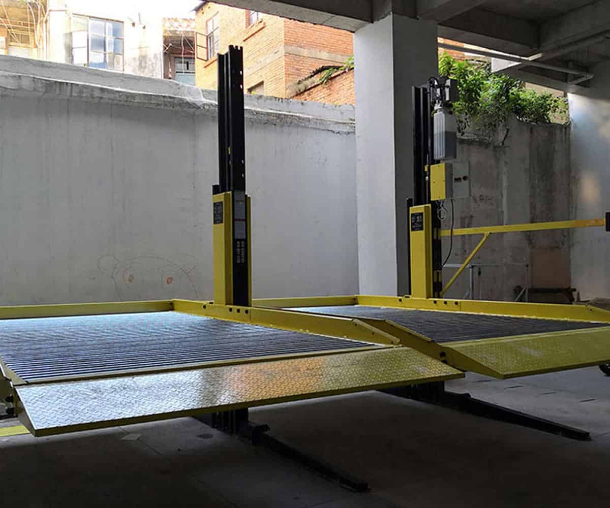 黔東南兩柱升降式機械停車庫長租