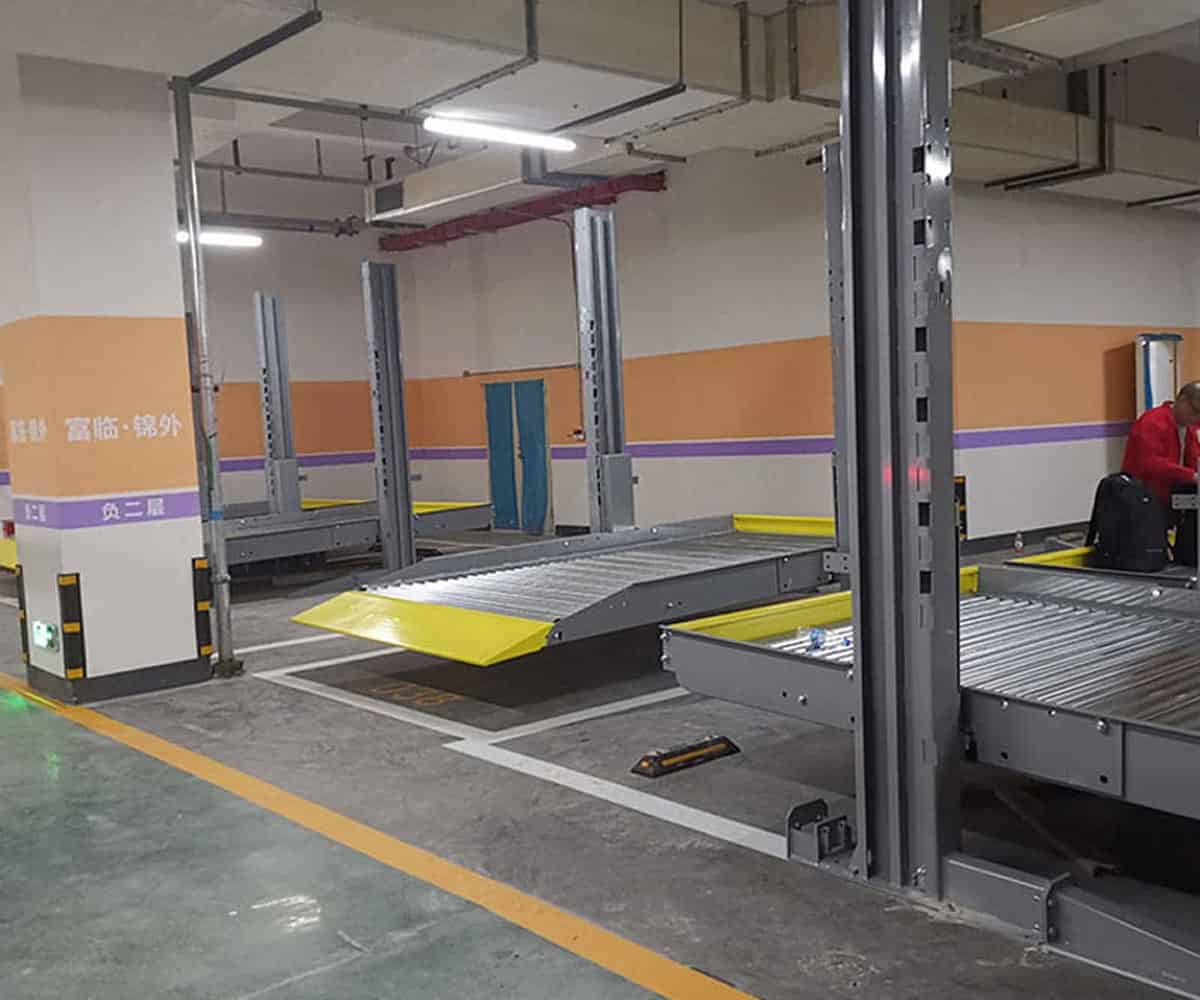 金沙俯仰式機械停車庫租用
