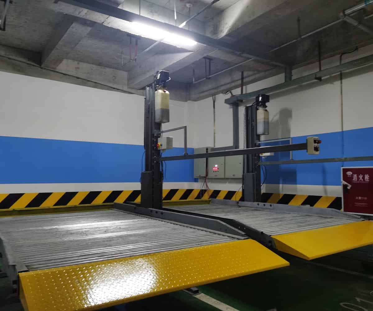 地下室簡易升降停車庫