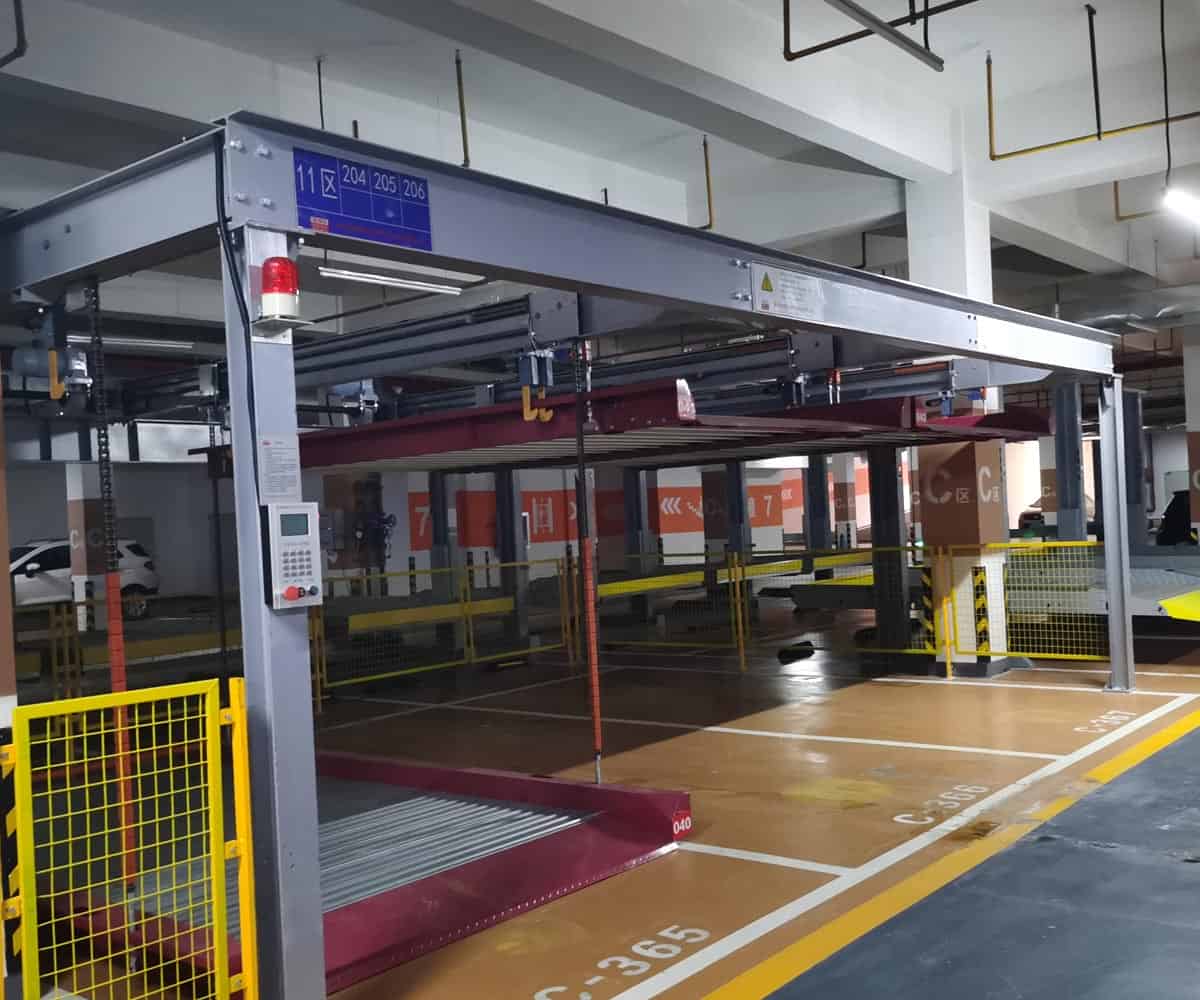 赫章兩層簡易類立體停車場