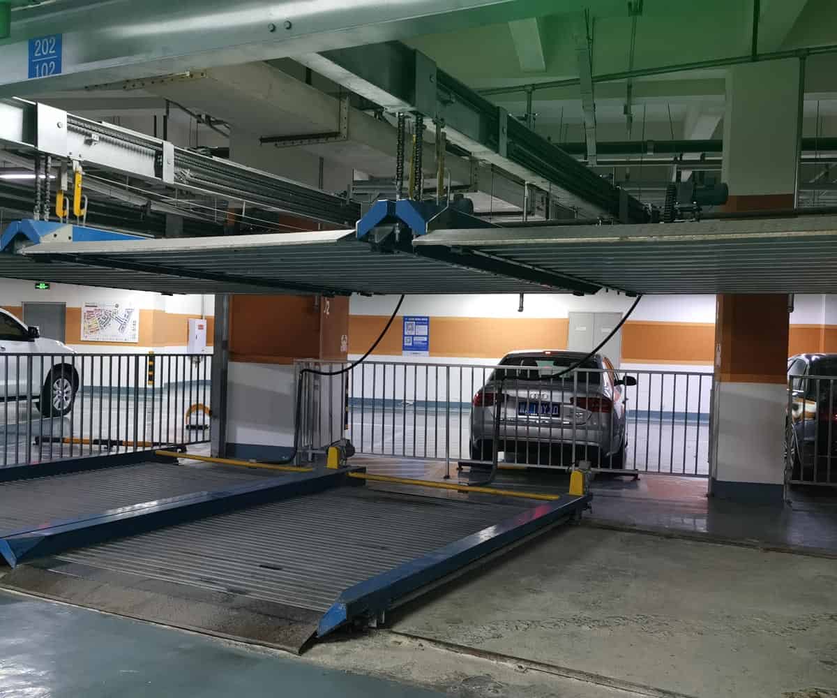 二層升降橫移立體車庫(kù) 二層升降橫移立體車庫(kù)